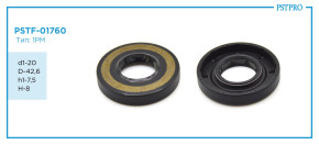 Сальник d1-20 D-42,6 h1-7,5 H-8 Тип: 1PM