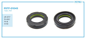 Сальник d1-27,7 D-44,1 h1-9 H-10 Тип: 7V1