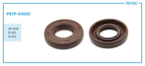 Сальник d1-14,8 D-30 H-5,5