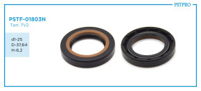 Сальник d1-25 D-37,64 H-6,2 Тип: 7V2