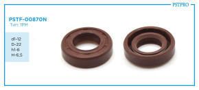 Сальник d1-12 D-22 h1-6 H-6,5 Тип: 1PM