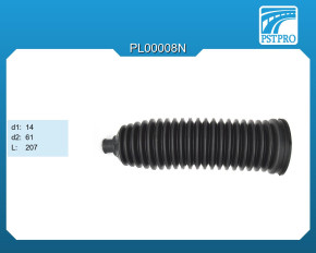 Пыльник рулевой рейки Mercedes C W203 2000-, Mercedes C CL203 2000- d1-14 d2-61 L-207