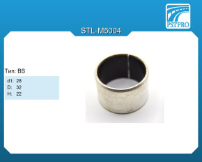 Втулка рулевой рейки без ГУР d1-28 D-32 H-22 Тип: BS