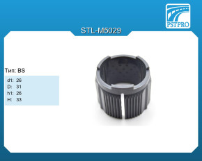 Втулка рулевой рейки d1-26 D-31 h1-26 H-33 Тип: BS