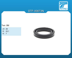 Сальник d1-29 D-43,1 H-7 Тип: 0M