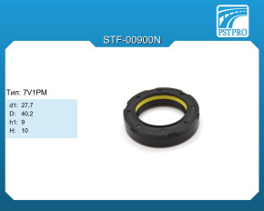 Сальник d1-27,7 D-40,2 h1-9 H-10 Тип: 7V1PM