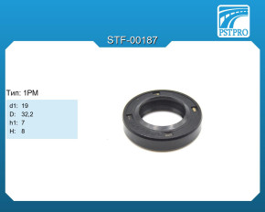 Сальник d1-19 D-32,2 h1-7 H-8 Тип: 1PM