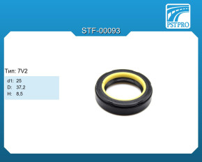 Сальник d1-25 D-37,2 H-8,5 Тип: 7V2