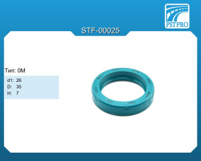 Сальник d1-26 D-35 H-7 Тип: 0M