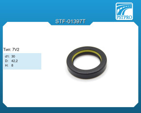 Сальник d1-30 D-42,2 H-8 Тип: 7V2