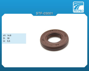 Сальник d1-14,8 D-30 H-5,5