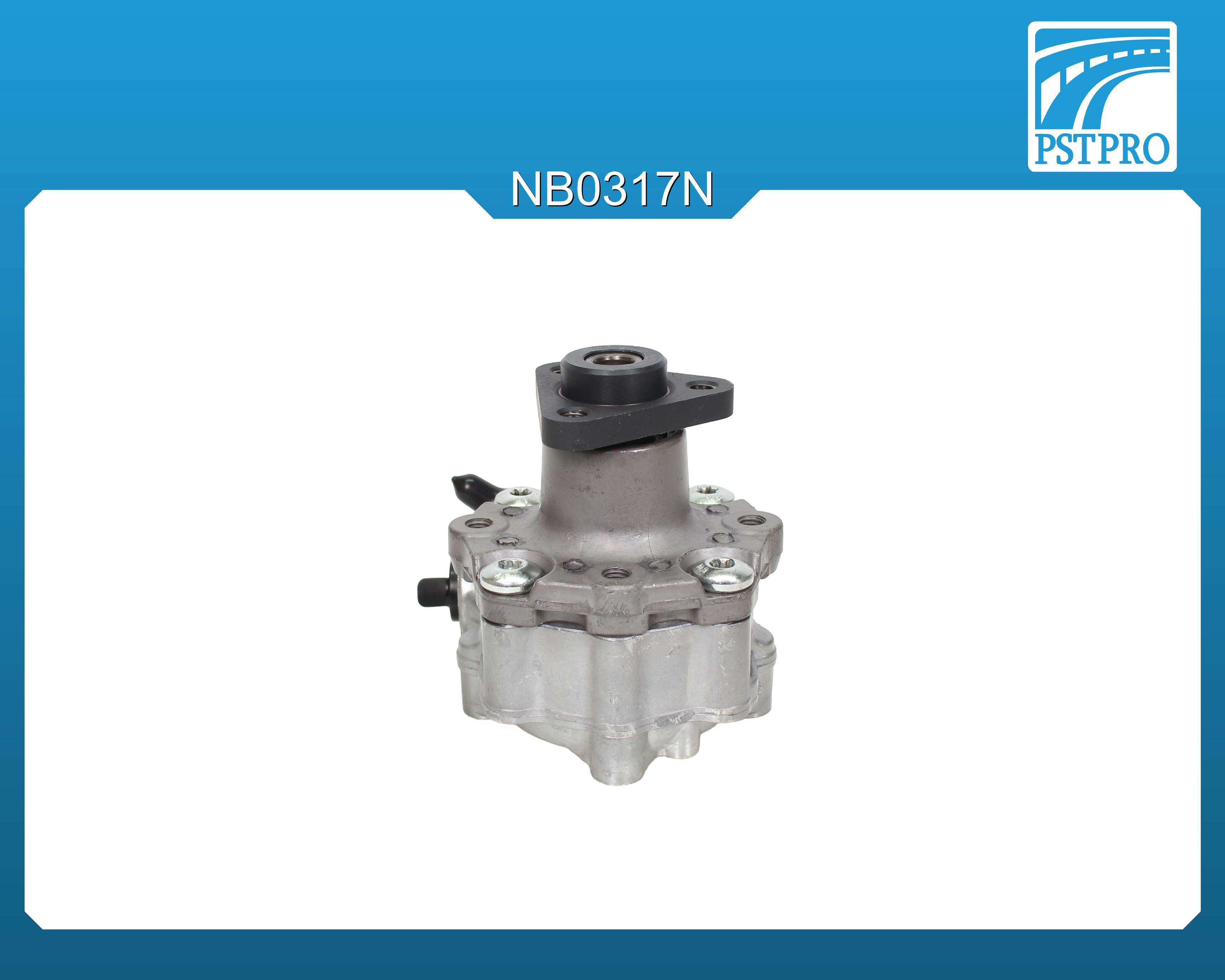 Насос ГУР Porsche Cayenne 2003-, VW Touareg 2003-, AUDI Q5 2008-2017 треугольный фланец, с 3-мя точками крепления