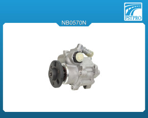 Насос ГУР BMW 5 E60 2003-2009, BMW 6 E63 2004- расстояние от задней крышки насоса до фланца 105мм