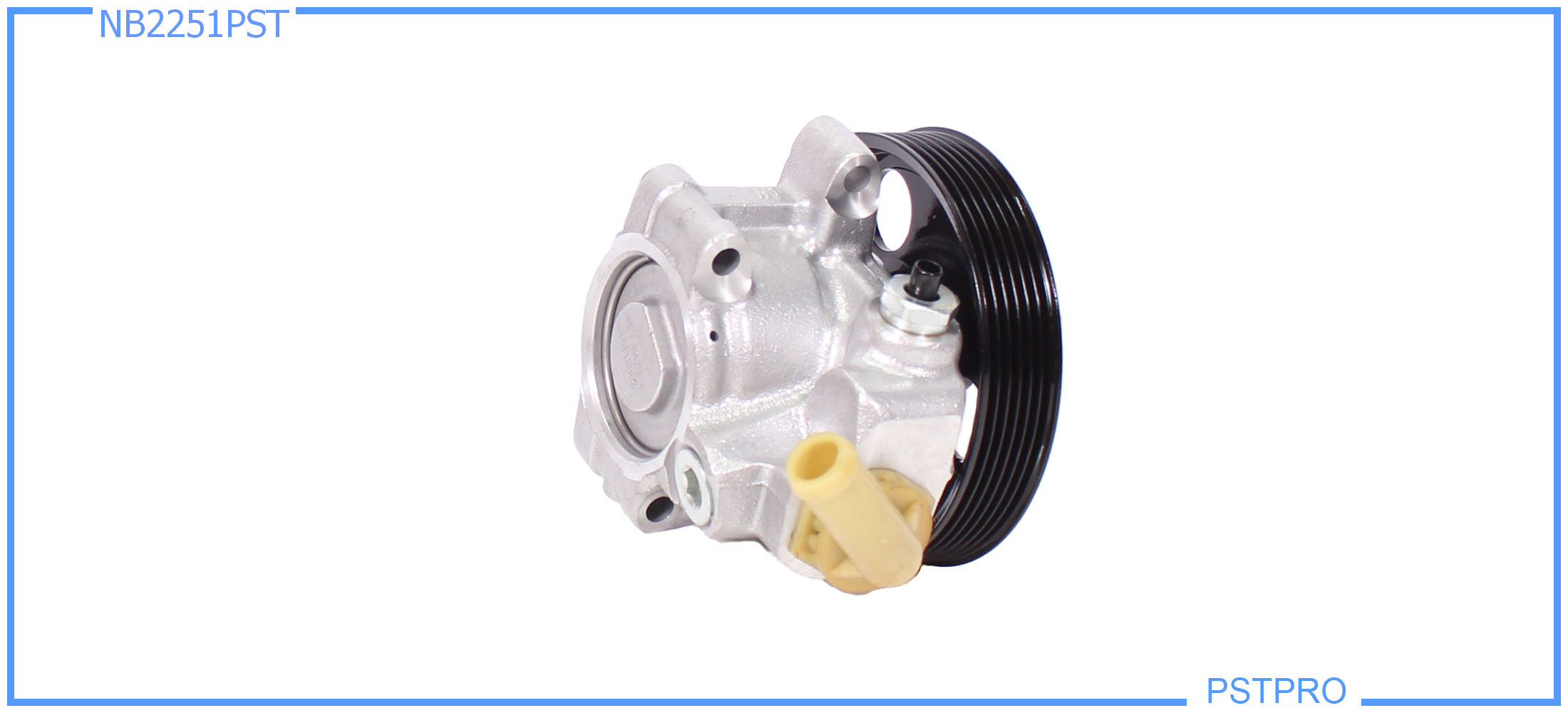 Насос ГУР Ford Focus (DAW, DBW, DFW, DNW) 1998-2004 шкив 6РК, диаметр шкива 129мм