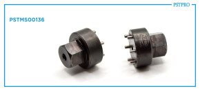 Ключ для монтажа/демонтажа и регулировки гайки бокового поджима рулевой рейки Peugeot, Citroen