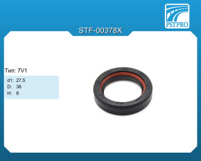 Сальник d1-27,5 D-38 H-8 Тип: 7V1