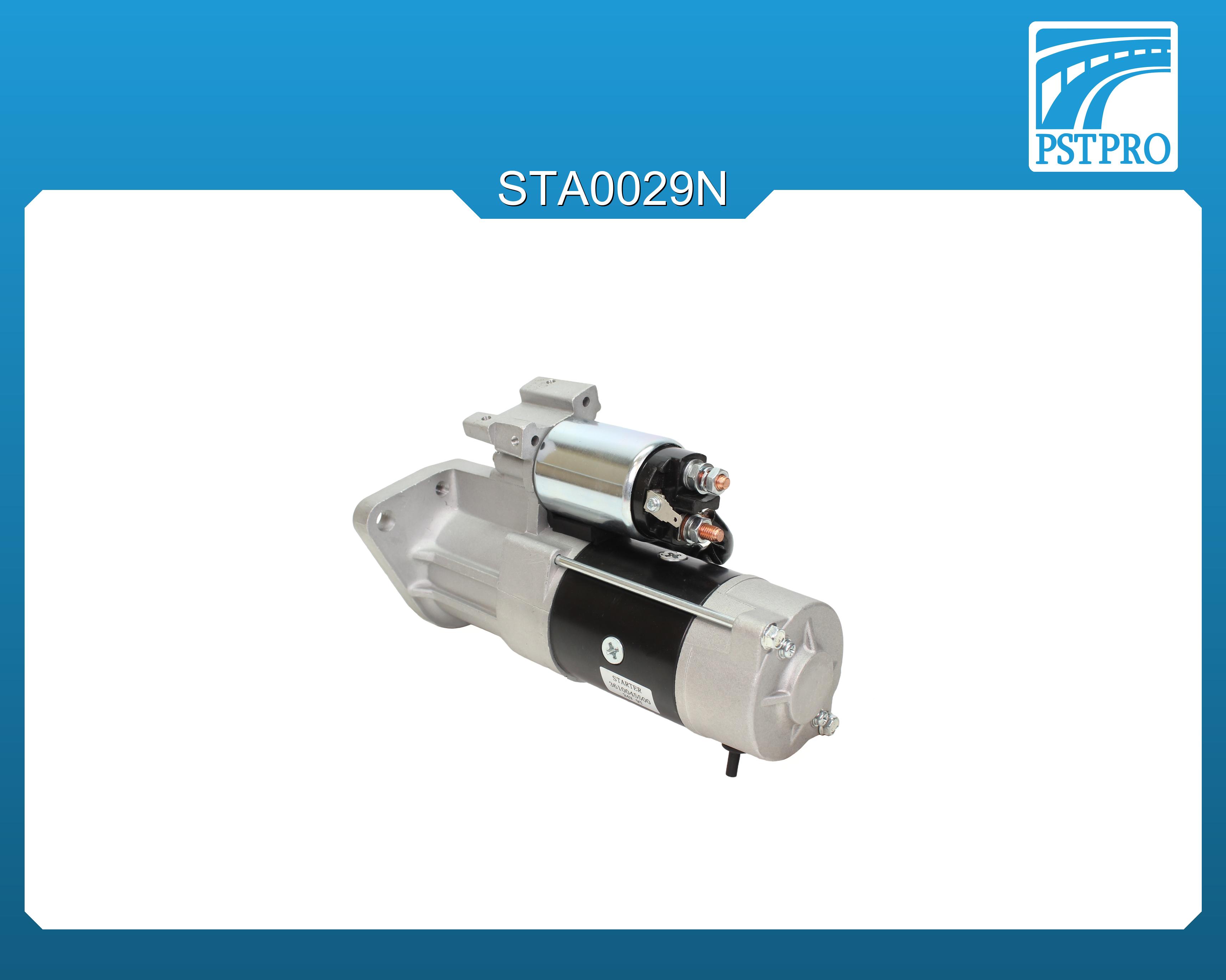 Стартер (кол-во зубьев бендикса 9) Hyundai HD Light 45/65/72/78 2006-