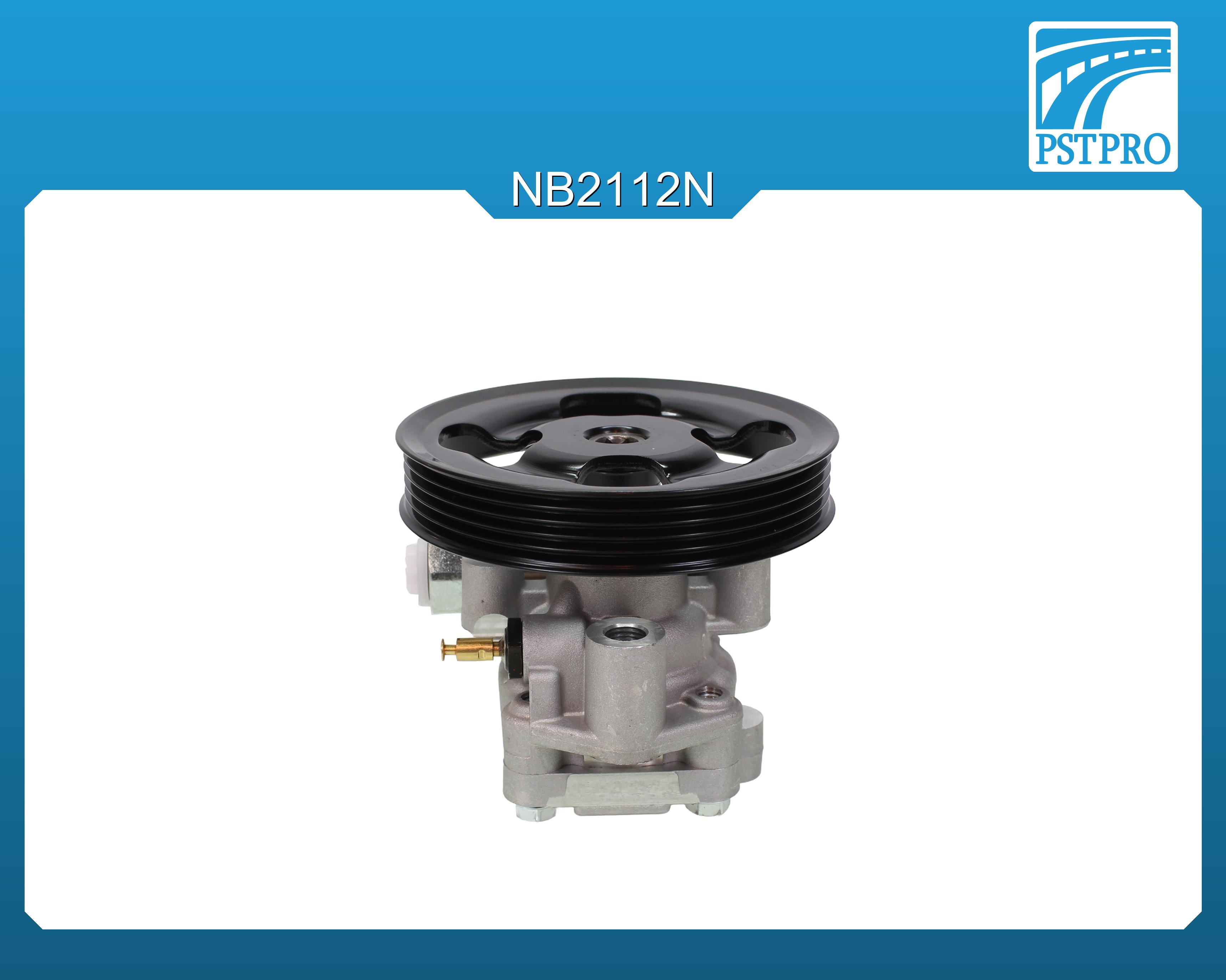 Насос ГУР Fiat Fullback 2016-, Mitsubishi Pajero Sport 2015- шкив 5РК, диаметр шкива 123мм, 3 точки крепления - резьба, с датчиком