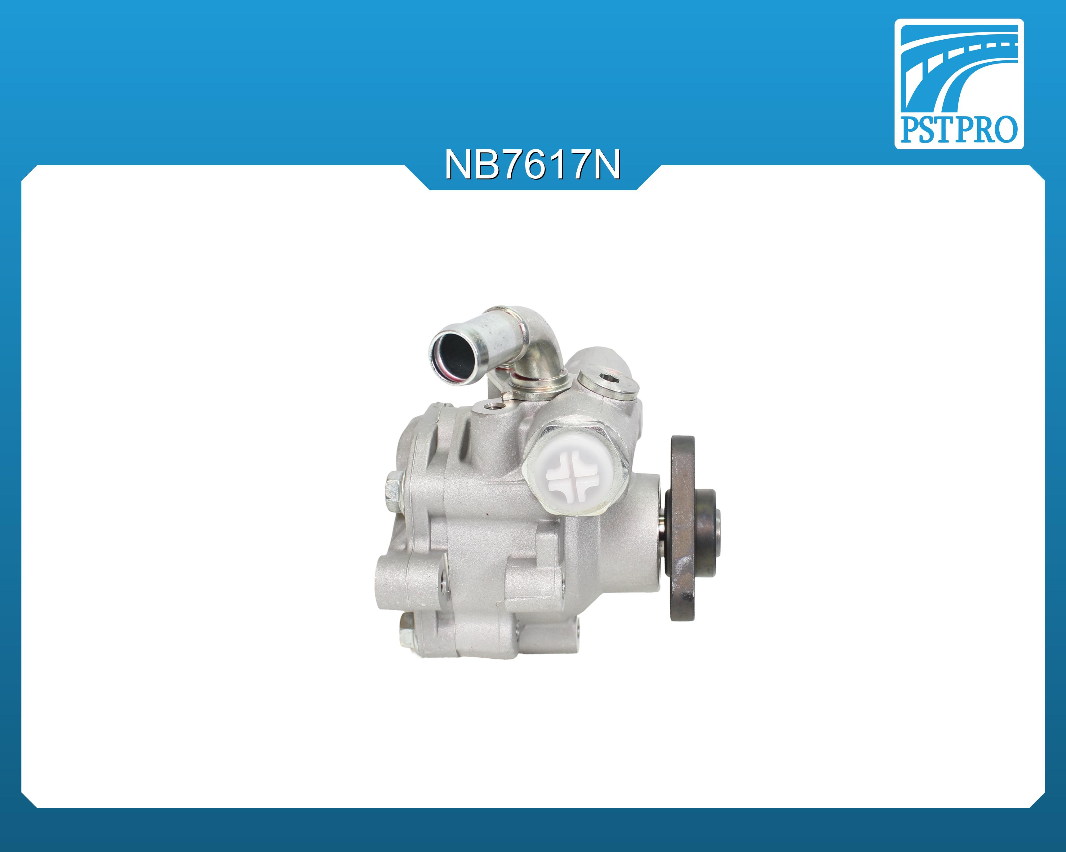 Насос ГУР VW Touareg 2003-, AUDI Q7 2007- треугольный фланец, 5 точек крепления на резьбе M8