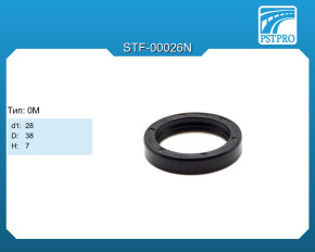 Сальник d1-28 D-38 H-7 Тип: 0M