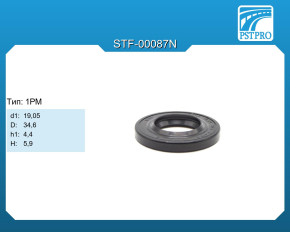 Сальник d1-19,05 D-34,6 h1-4,4 H-5,9 Тип: 1PM