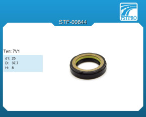 Сальник d1-25 D-37,7 H-8 Тип: 7V1