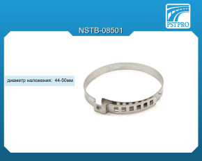 Хомут металлический одноразовый, перекрытие диаметров 44-50мм