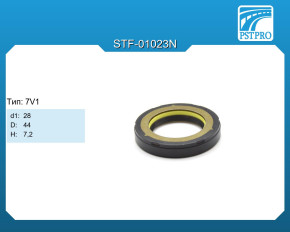 Сальник d1-28 D-44 H-7,2 Тип: 7V1