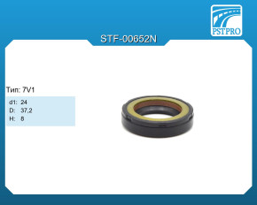 Сальник d1-24 D-37,2 H-8,5 Тип: 7V1