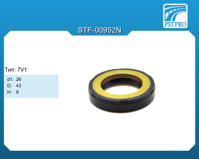 Сальник d1-26 D-43 H-8 Тип: 7V1