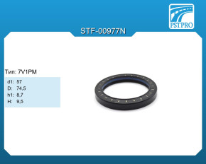 Сальник d1-57 D-74,5 h1-8,7 H-9,5 Тип: 7V1PM