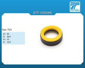 Сальник d1-25 D-39,5 h1-10 H-12,5 Тип: 7V3