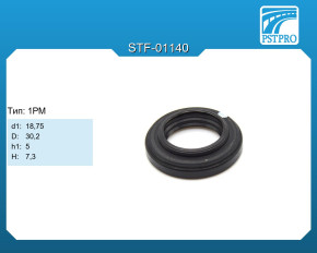Сальник d1-18,75 D-30,2 h1-5 H-7,3 Тип: 1PM