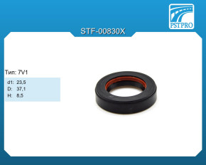 Сальник d1-23,5 D-37,1 H-8,5 Тип: 7V1