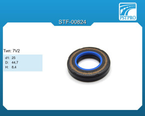 Сальник d1-25 D-44,7 H-8,4 Тип: 7V2