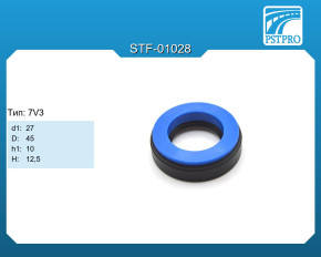 Сальник d1-27 D-45 h1-10 H-12,5 Тип: 7V3