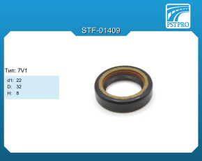 Сальник d1-22 D-32 H-8 Тип: 7V1