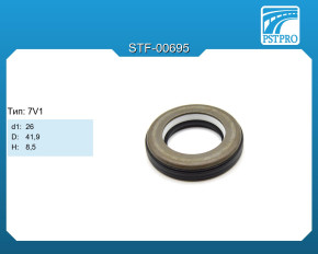 Сальник d1-26 D-41,9 H-8,5 Тип: 7V1