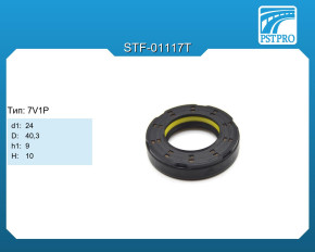 Сальник d1-24 D-40,3 h1-9 H-10 Тип: 7V1P