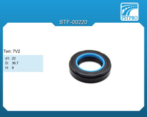 Сальник d1-22 D-36,7 H-8 Тип: 7V2