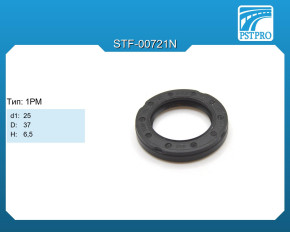 Сальник d1-25 D-37 H-6,5 Тип: 1PM