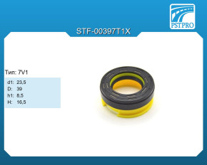 Сальник d1-23,5 D-39 h1-8,5 H-16,5 Тип: 7V1