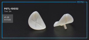 Фолье-вставки бокового поджима с круглым поджимом BMW 3 E46, VW Transporter T4 вал 28мм