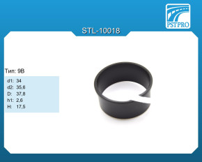 Втулка рулевой рейки с ГУР Toyota Land Cruiser Prado 90 / 95 / J90 1996-2003 d1-34 D-37,8 H-17,5 Тип: 9B