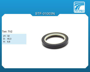 Сальник d1-32 D-45,3 H-6,8 Тип: 7V2