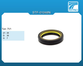 Сальник d1-28 D-38 H-7 Тип: 7V1