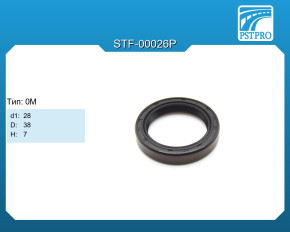 Сальник d1-28 D-38 H-7 Тип: 0M