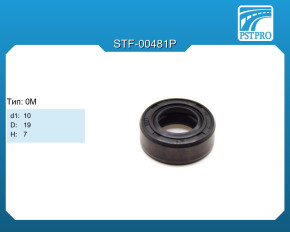 Сальник d1-10 D-19 H-7 Тип: 0M