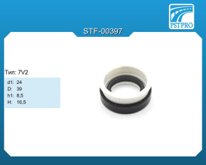 Сальник d1-24 D-39 h1-8,5 H-16,5 Тип: 7V2