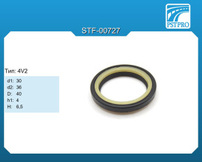 Сальник d1-30 d2-36 D-40 h1-4 H-6,5 Тип: 4V2